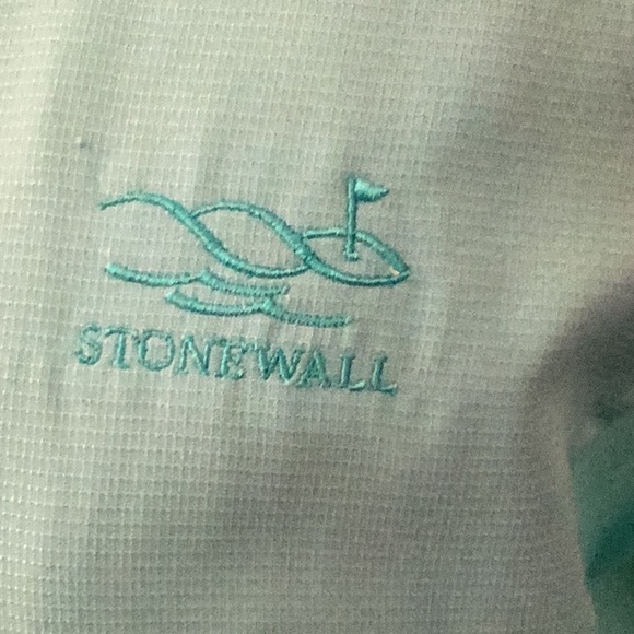 Tehama by Nancy Haley turquoise casual jacket. Zip front elastis - Picture 2 of 15